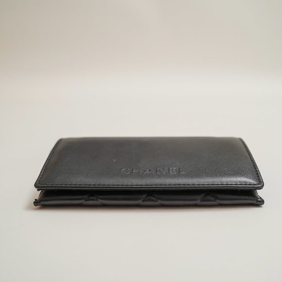 CHANEL Accessories - Vintage Chanel Leather Quilted Rectangular Sunglass Case